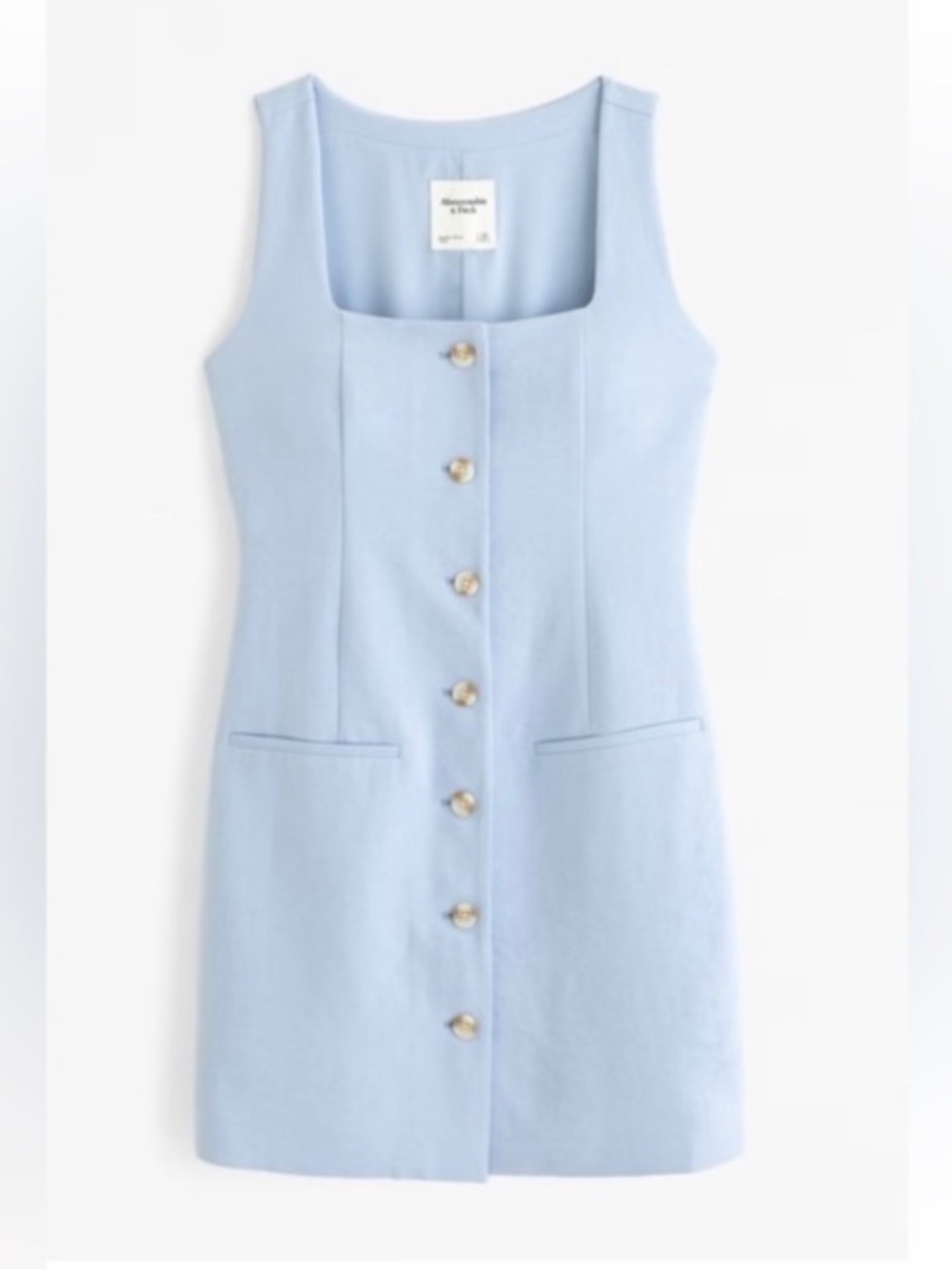 Abercrombie and Fitch Blue Vest Dress